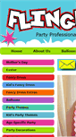 Mobile Screenshot of flingerspartyshop.co.uk